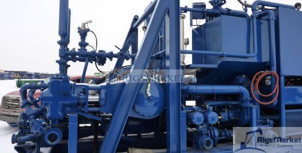 NEW TWIN CEMENTING SKID UNIT
