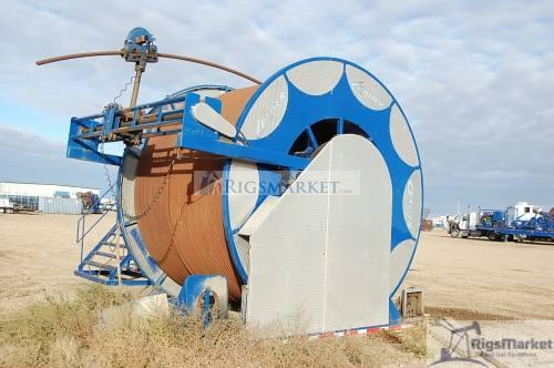 Spoke Style Coiled Tubing Reel