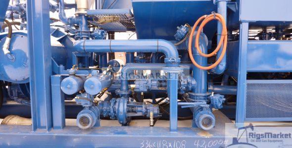 NEW TWIN CEMENTING SKID UNIT