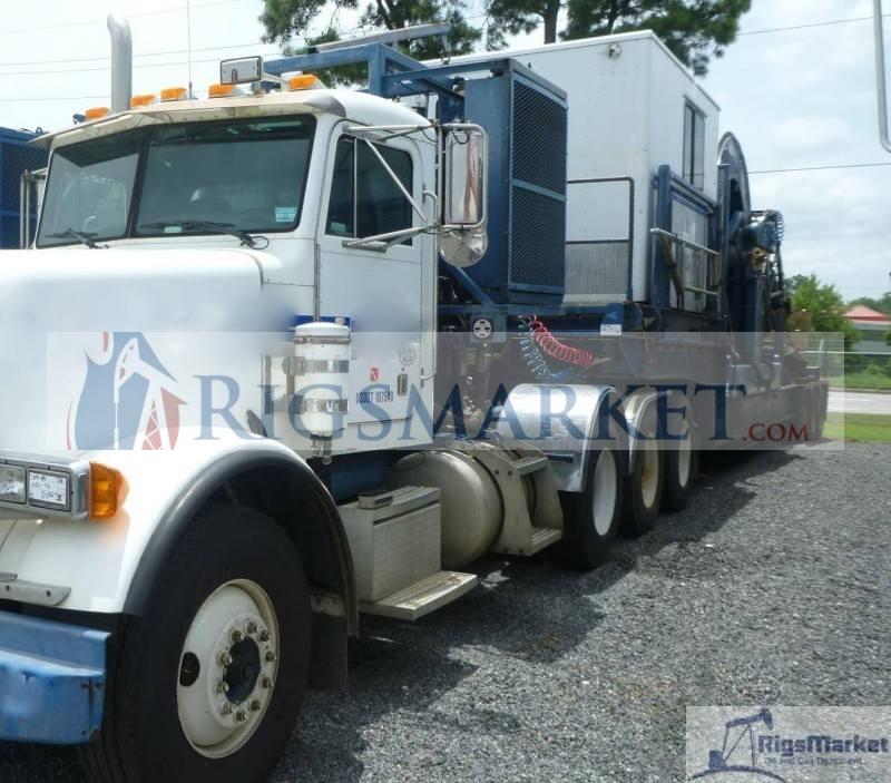 Used hydra rig coil tubing unit 60K