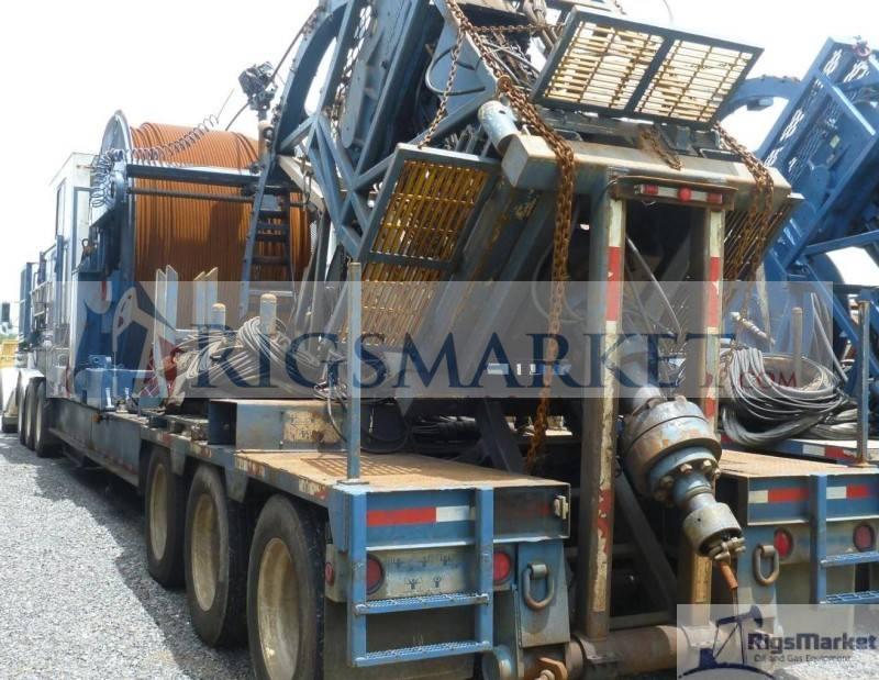 Used hydra rig coil tubing unit 60K - Image 4