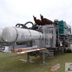 Used Stewart Stevenson Twin Pumping trailer