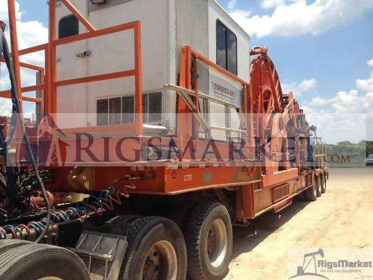 S & S Coiled Tubing Unit with Hydra rig Injector