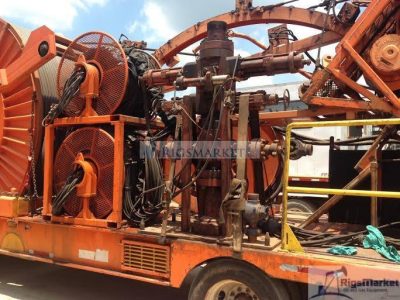 S & S Coiled Tubing Unit with Hydra rig Injector