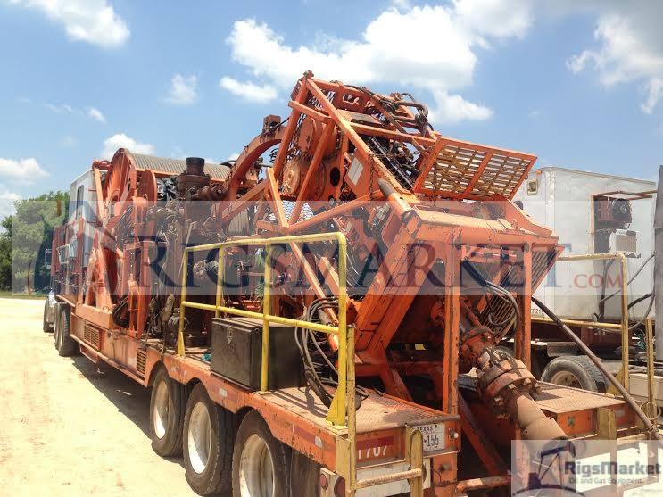 S & S Coiled Tubing Unit with Hydra rig Injector