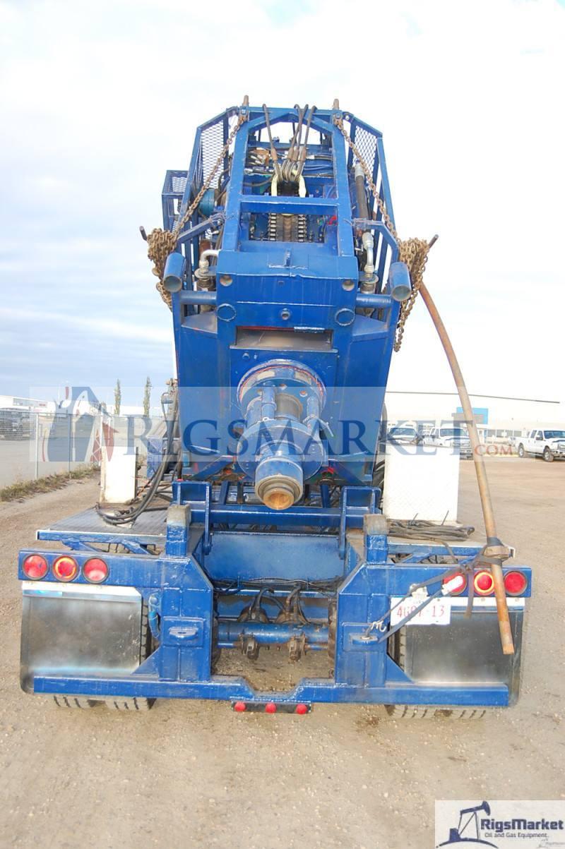 Trailer Mounted Coil Tubing Unit Rated at 4,500-m with 1-1/4" Tubing