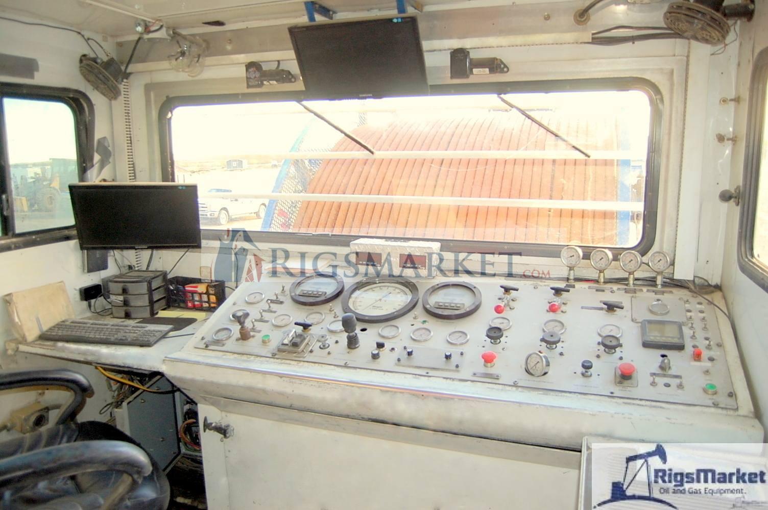 Trailer Mounted Coil Tubing Unit Rated at 4,500-m with 1-1/4" Tubing