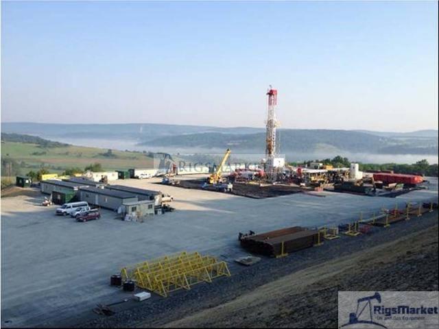 NOV Slingshot Type Telescoping 1500 HP Drilling Rig