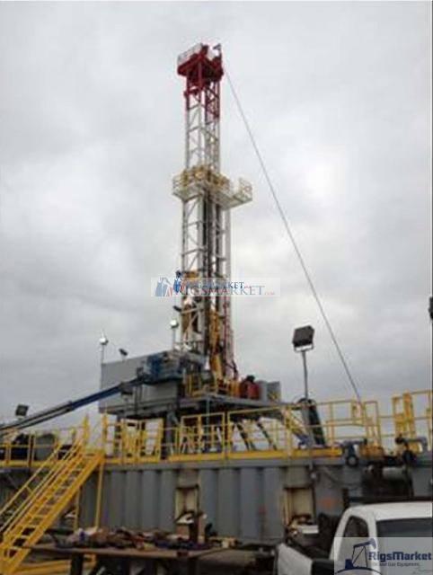 NOV Slingshot Type Telescoping 1500 HP Drilling Rig