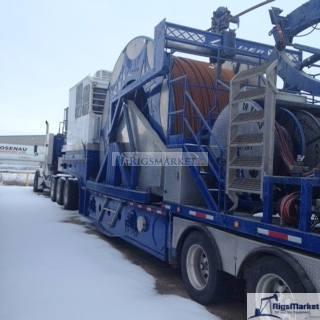 100k Hydra rig Trailer Mounted Coil Tubing Unit