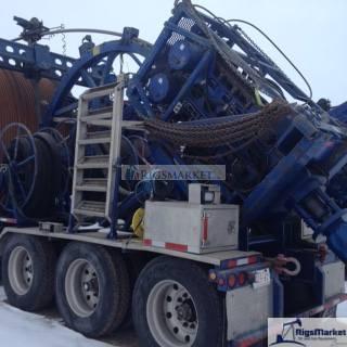 Steward And Stevenson Trailer Coil Tubing trailer 2" Tubing