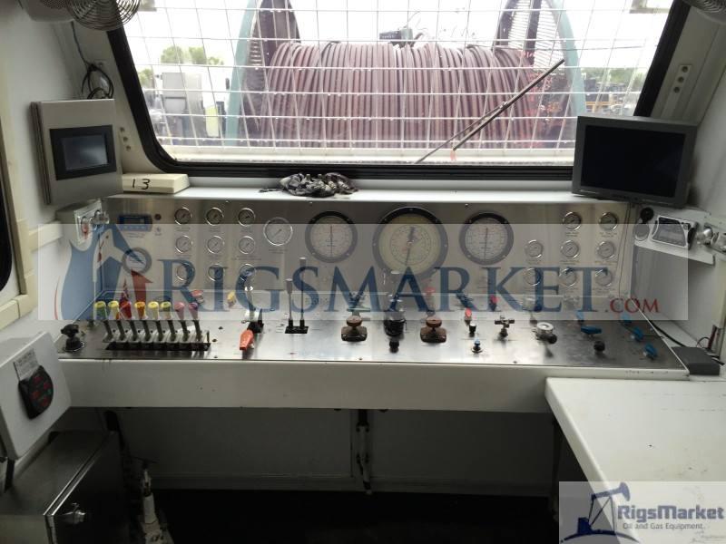 2012 Hydra Rig 1 3/4 Coiled tubing Trailer