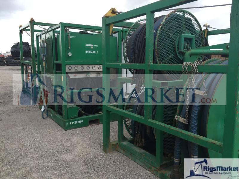 Hydra Rig Compact Skid Coiled tubing Unit