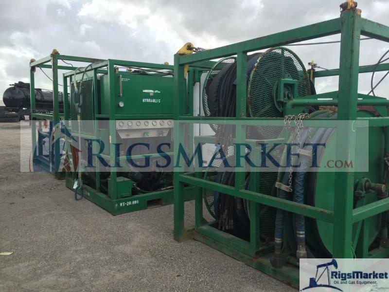 Hydra Rig Compact Skid Coiled tubing Unit
