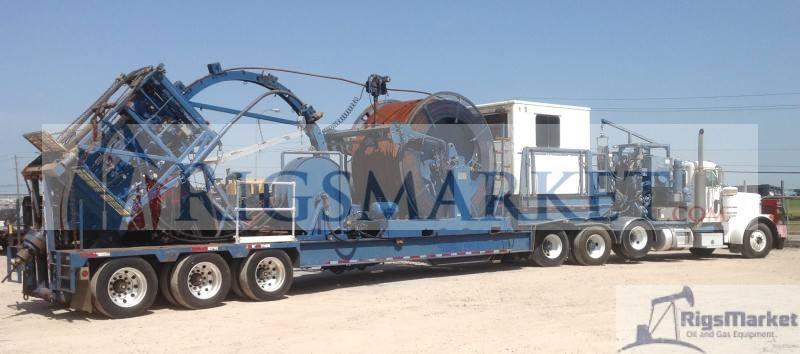 Used hydra rig coil tubing unit 60K