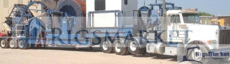 Used hydra rig coil tubing unit 60K