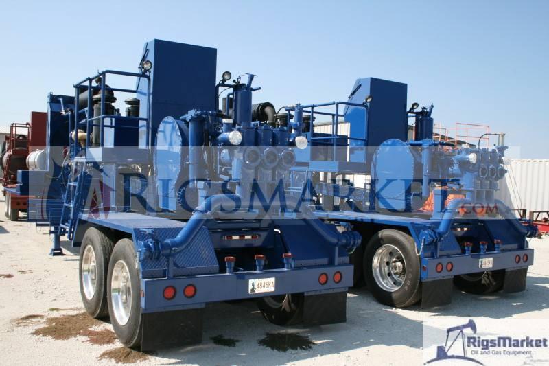 Fluid Pumping unit with HT400 Pump.