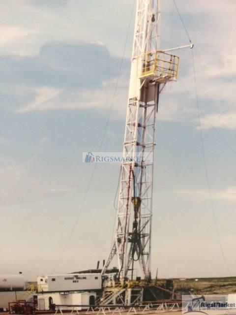 GARDNER-DENVER 500 Drawworks p/b CAT D353’s WEG 155KW & CAT SR4 Generators p/b CAT 3306TA and 3306 GARDNER-DENVER PZ-9 Triplex Pump p/b CAT D398 IDECO T-1000 Triplex Pump 700-Bbl Mud System