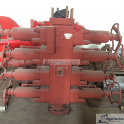 Texas International Oil Tools 4-1/16” Quad BOP. 10K.