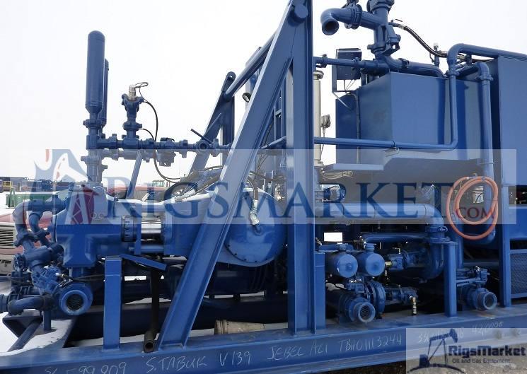 NEW TWIN CEMENTING SKID UNIT