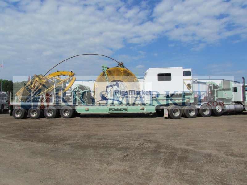 For sale is a Stewart & Stevenson Coiled Tubing Unit with 100K Injector Head - Manufactured in 2012