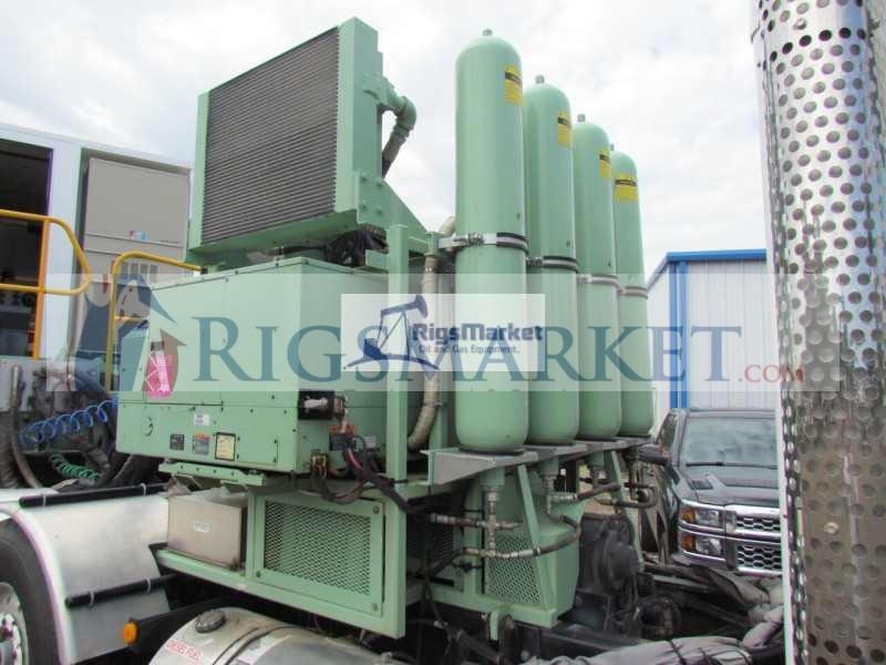 For sale is a Stewart & Stevenson Coiled Tubing Unit with 100K Injector Head - Manufactured in 2012