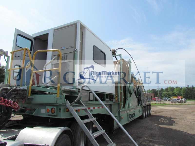 For sale is a Stewart & Stevenson Coiled Tubing Unit with 100K Injector Head - Manufactured in 2012