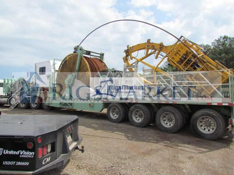 For sale is a Stewart & Stevenson Coiled Tubing Unit with 100K Injector Head - Manufactured in 2012