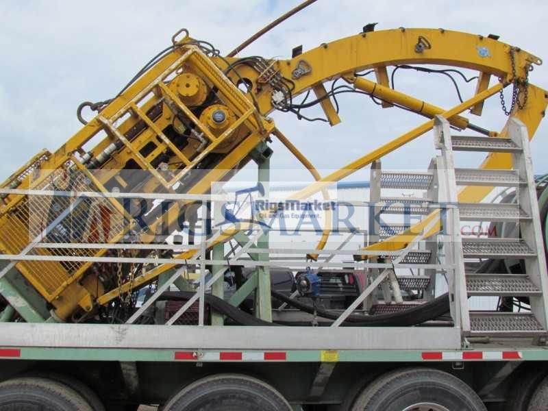 For sale is a Stewart & Stevenson Coiled Tubing Unit with 100K Injector Head - Manufactured in 2012