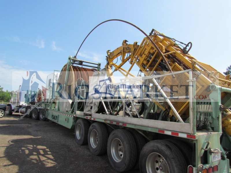 For sale is a Stewart & Stevenson Coiled Tubing Unit with 100K Injector Head - Manufactured in 2012