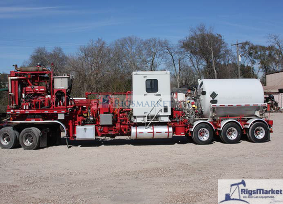 Halliburton TPU-400FH Trailer Combo Pumping Unit