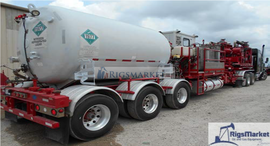 Halliburton TPU-400FH Trailer Combo Pumping Unit