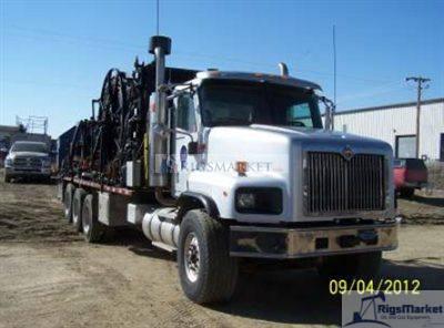 Coiled Tubing Unit. C-TEC Injector with picker.