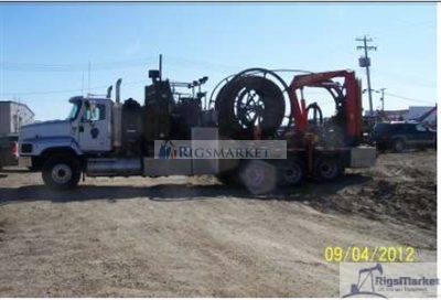 Coiled Tubing Unit. C-TEC Injector with picker.