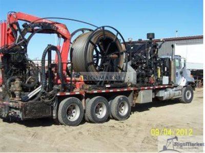 Coiled Tubing Unit. C-TEC Injector with picker.