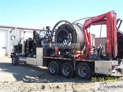 Coiled Tubing Unit. C-TEC Injector with picker.