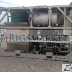 Skid mounted high pressure nitrogen pumper made by hydra rig