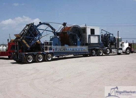 Used hydra rig coil tubing unit 60K