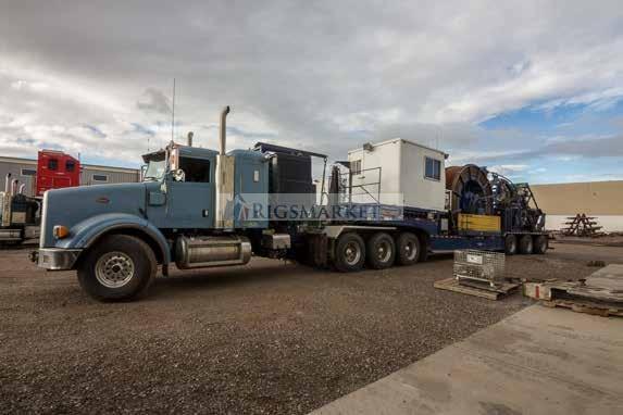 For sale is a 2006 Coiled tubing trailer, fully loaded. trailer with tractor, tubing and injector.
