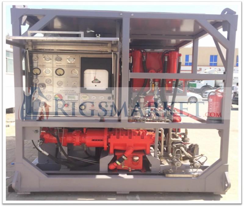 For sale: Hydra Rig 180K Skid Nitrogen Pumping Unit