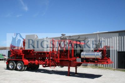 Twin Cementing Pumping unit with HT400