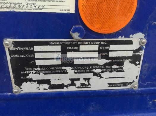 2011 CEMENTING BULK TRANSPORT TRAILER