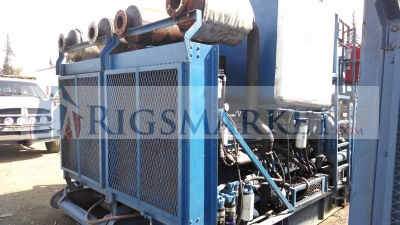 Used BJ TWIN CEMENTING SKID