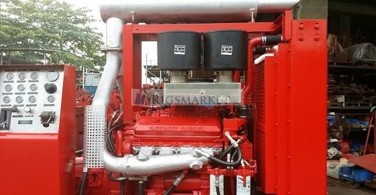 Refurbished HT400 CEMENTING PUMP skid