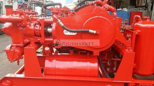 Refurbished HT400 CEMENTING PUMP skid