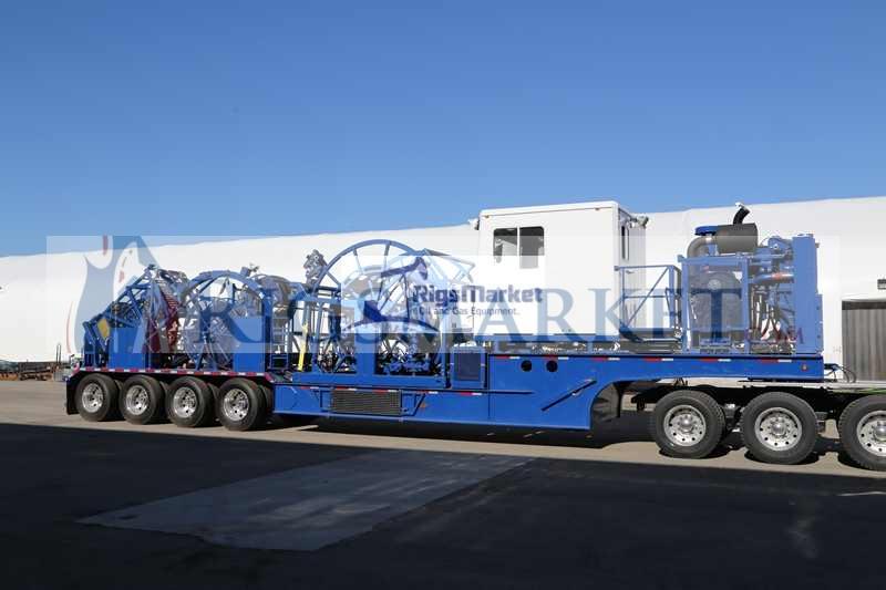 New trailer Coiled Tubing Unit 60k-Self contained