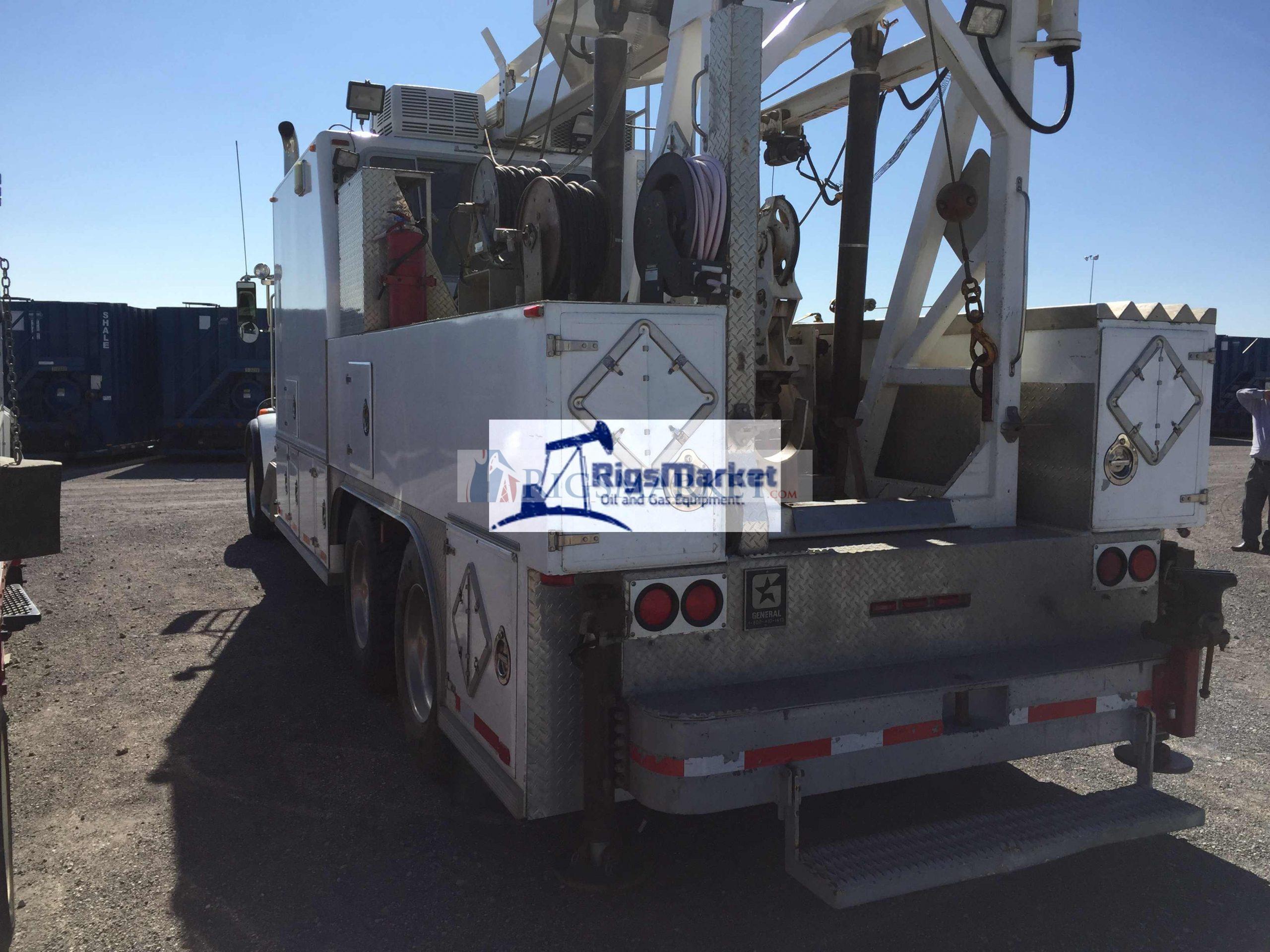 CASED HOLE COMBO (E-Line/Slickline) WIRELINE MAST TRUCK -RigsMarket LLC