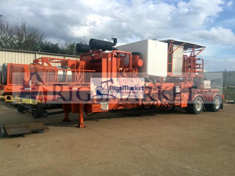 Coil Tubing Twin Fluid/Cementing Pumper 1200HP - Rigs Market