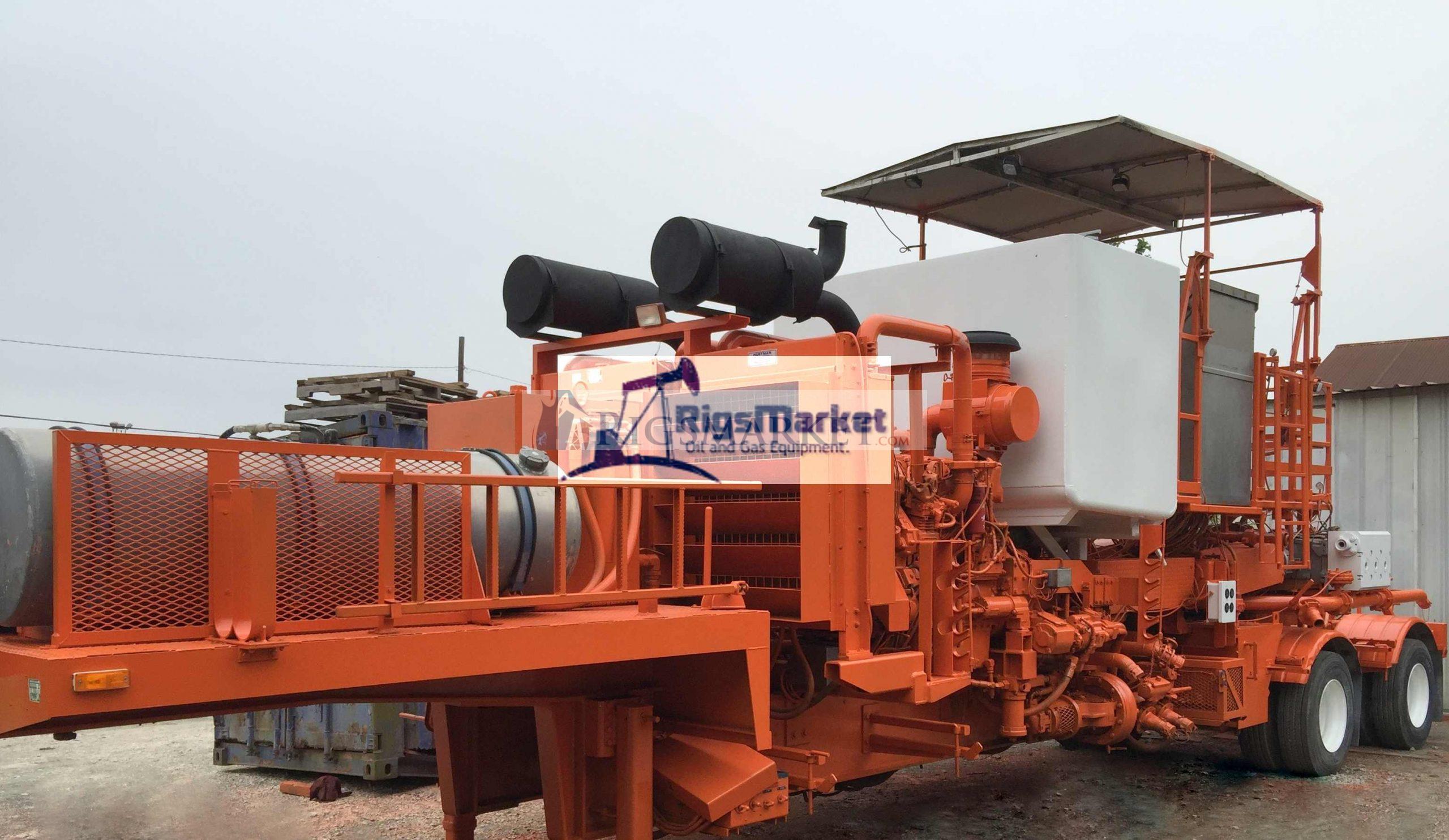 Coil Tubing Twin Fluid/Cementing Pumper 1200HP - Rigs Market