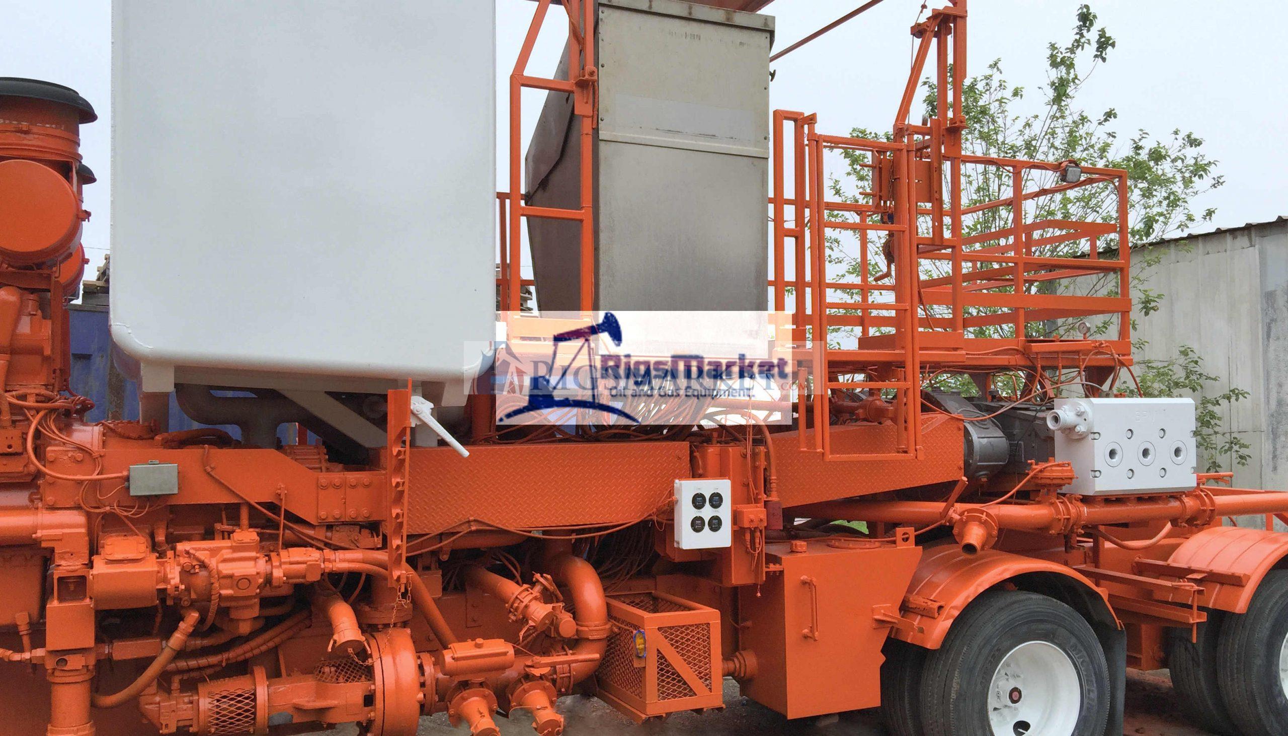 Coil Tubing Twin Fluid/Cementing Pumper 1200HP - Rigs Market